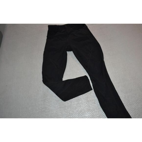 30164 Athleta Gym Pants Leggings Capris Workout Black Size Small Womens - Picture 2 of 12